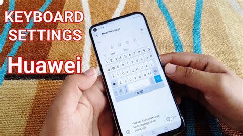 How To Change Huawei Keyboard Settings Popup On Keypress Youtube