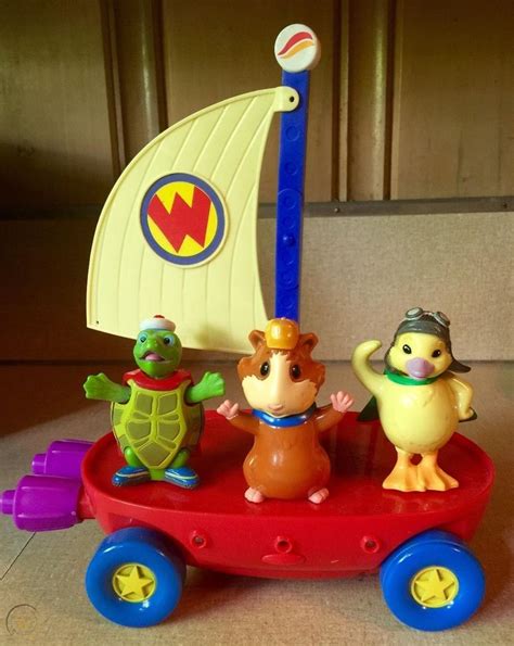 Wonder Pets Nick Jr Fly Boat Linny Tuck Ming Ming With Lights And