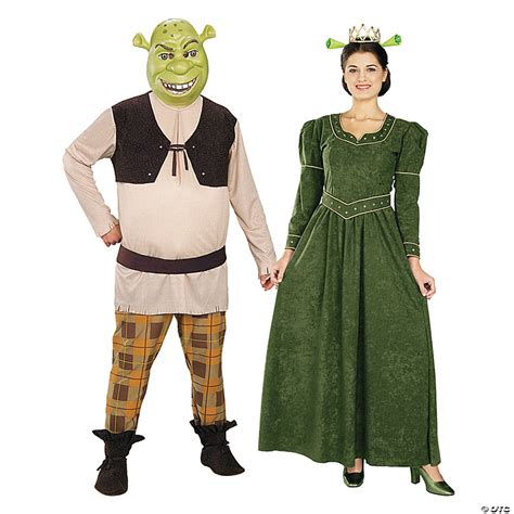 Ünnep Statisztikai Röpirat Shrek Fiona Donkey Costumes Horony