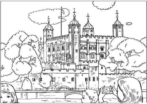 Click the download button to find out the full image of london coloring pages free, and download it in your computer. Coloring page - Tower Of London