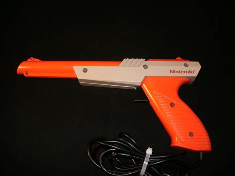 Nintendo Zapper Light Gun Nintendo Nes Orange