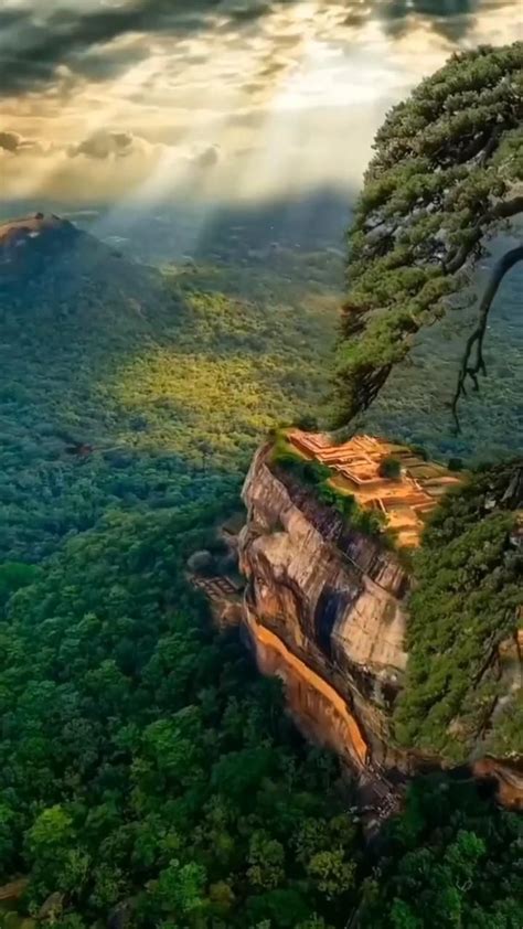 Sigiriya Sri Lanka Travel Aesthetic Landscape Photography Nature