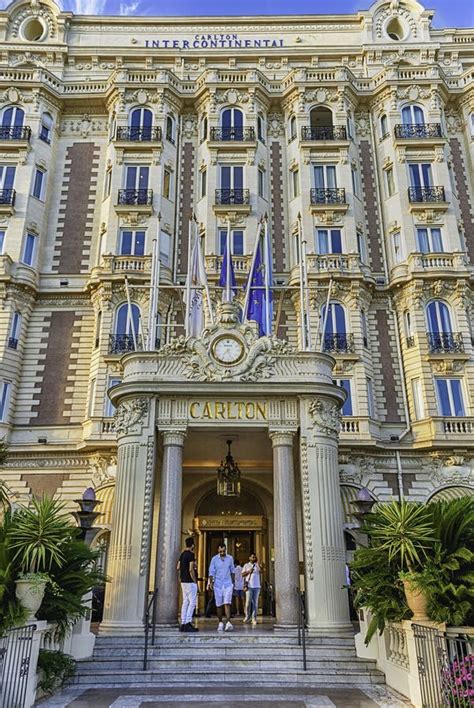 The Intercontinental Carlton Hotel In Cannes Cote Dand X27azur France