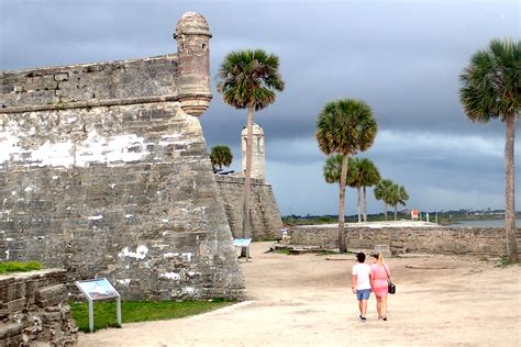 Visiting Castillo De San Marcos In St Augustine Florida — Deviating