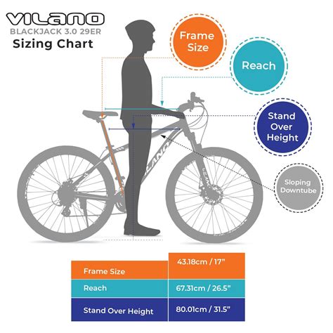 29er Mountain Bike Size Chart Ubicaciondepersonascdmxgobmx