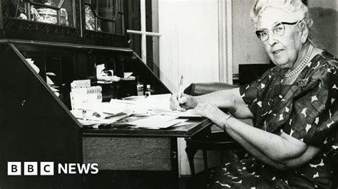 In Pictures Agatha Christie Unfinished Portrait Bbc News