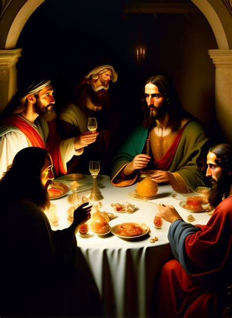 Lexica Jesus And His Disciples At The Last Supper In The Upper Room