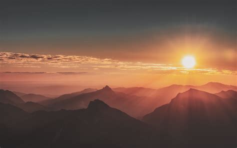 Mountain Sunrise Wallpapers Top Free Mountain Sunrise Backgrounds