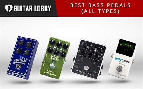 30 Best Bass Pedals in 2023 (All Types) - Guitar Lobby gambar png