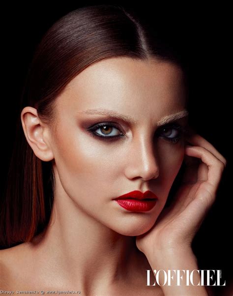 Olesya Senchenko In Beauty Shooting For L Officiel Australia Iq