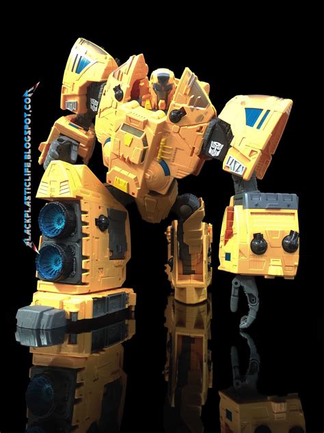 Black Plastic Life Transformers Kingdom Titan Class The Ark