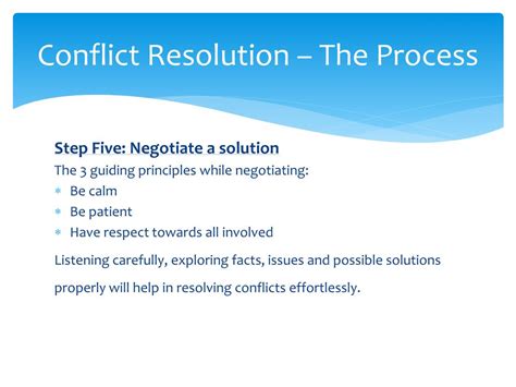 PPT - Conflict Resolution PowerPoint Presentation, free download - ID:7127966