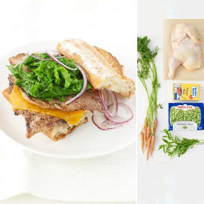 This link is to an external site that may or may not meet accessibility guidelines. Fast, 5-Ingredient Meals: Pork Cutlet Sandwich | Food, Pork cutlets, Sandwiches