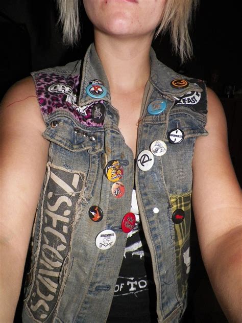 Diy Punk Vest Punk Outfits Diy Clothes Fashion