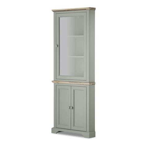 Buy Florence Corner Display Cabinet Dresser Large Corner Dresser With