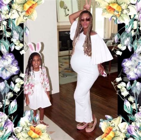Blue Ivy Is Proud And Excited To Be A Big Sister Says Beyonces Mum
