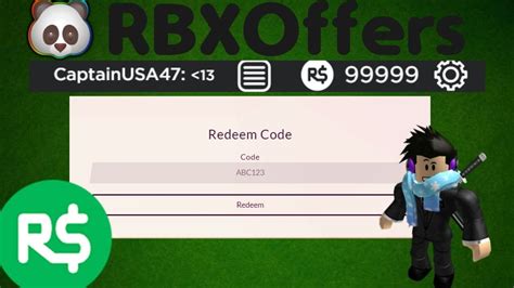 What are the roblox promo codes? New Working Robux Promo Code for RbxOffers - YouTube