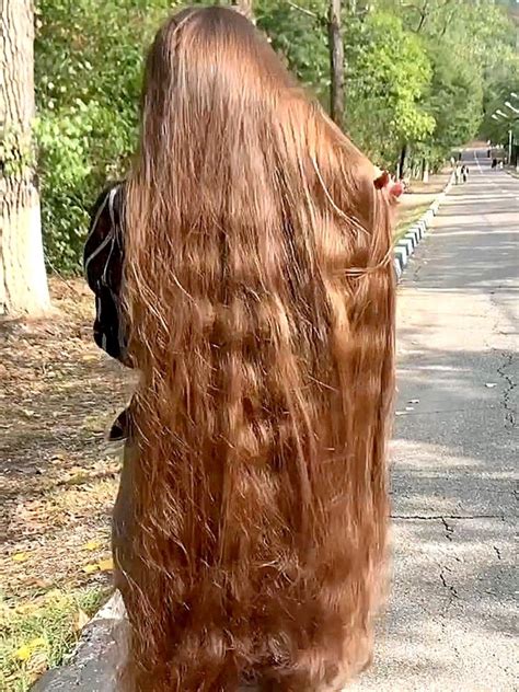 pin on long hair