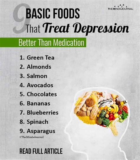 9 Basic Foods That Treat Depression Better Than Medication