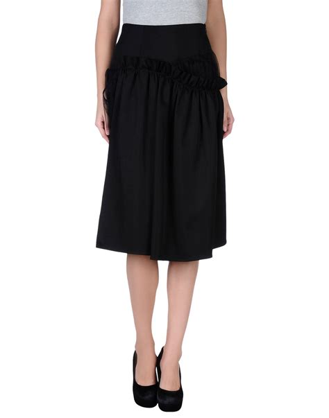 Lyst Simone Rocha Asymmetric Tulle Full Skirt In Black
