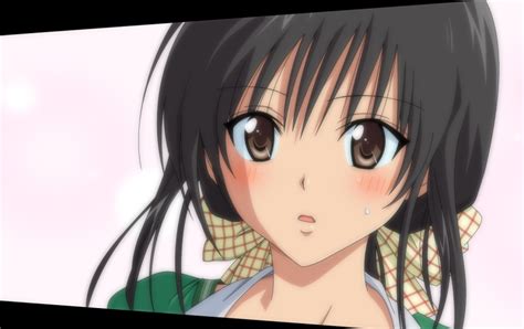 toshi anime coloring kotegawa yui to love ru 00s 1girl black hair blush brown eyes
