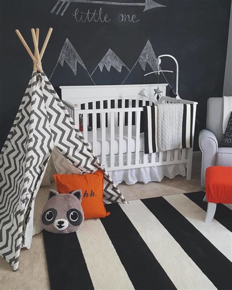 Maybe you would like to learn more about one of these? Black, White and Grey Theme Nursery Inspiration ...