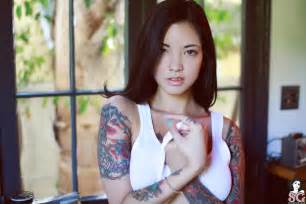 Tattoo Women Suicide Girls Myca Suicide Hd Wallpapers Desktop And