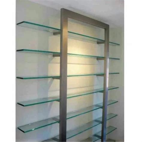 Glass And Ss Movable Unit Showroom Display Racks At Rs 5500piece In
