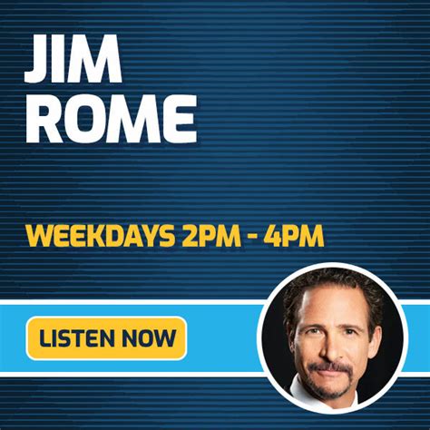 The Jim Rome Show 967fm 1670am The Zone Wozn Madison Wi