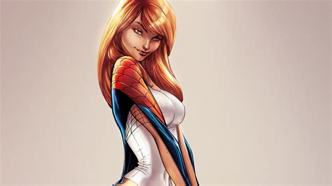 Gwen Stacy Art K Superheroes Wallpapers Hd Wallpapers Gwen