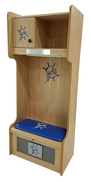 Wood Athletic Locker Wa5