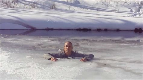 Falling Through Ice On A Frozen Lake Can Be Extremely Terrifying But