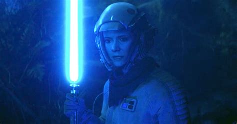 Luke Skywalker And Princess Leia Jedi Training
