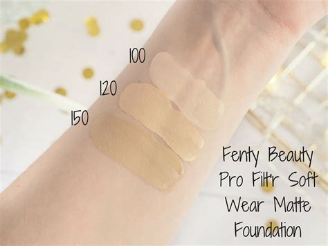 Skin Fenty Beauty Foundation Swatches 157119 How To Find Your