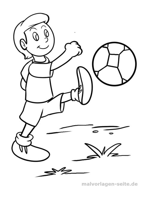 Hol dir deine stifte und los geht's! Malvorlage Fußball | Sport - Kostenlose Ausmalbilder ...