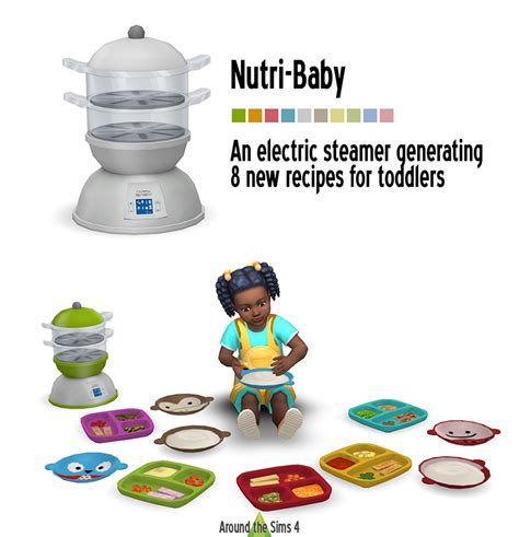 Baby Steamer And Toddler Food From Around The Sims 4 • Sims 4 Downloads
