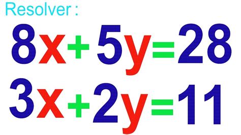 Sistemas de ecuaciones lineales la calculadora de mathepower resuelve sistemas de ecuaciones lineales. Sistema de Ecuaciones de 2 incognitas por Igualación - Ejercicios Resueltos - YouTube