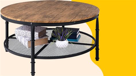 11 Round Coffee Tables That Will Elevate Your Living Room Look