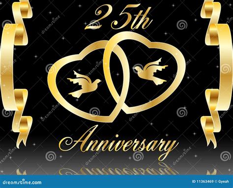 25th Wedding Anniversary Royalty Free Stock Images Image 11363469