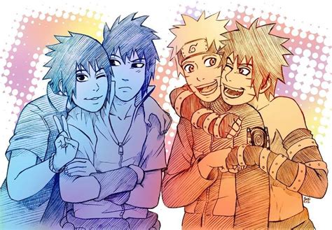 Naruto And Menma Sasuke And Charasuke Wiki Anime Amino