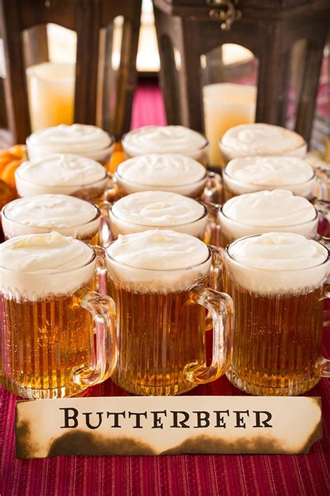 Butterbeer Recipe And Harry Potter Party Ideas Cooking