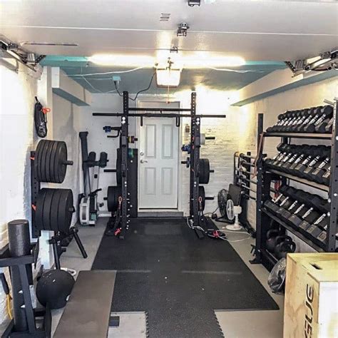 Top 75 Best Garage Gym Ideas Home Fitness Center Designs Obsigen