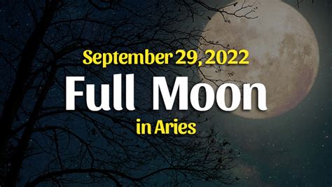 Full Moon In Aries Horoscopes September 29 2023 Horoscopeoftoday