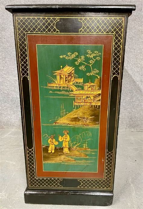Chinoiserie Lacquered Side Cabinet Antiques Atlas