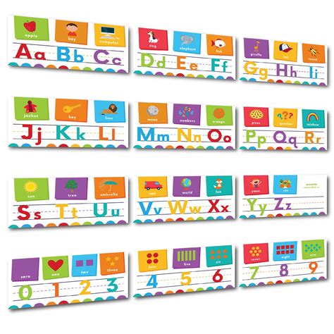 Buy Sproutbrite Alphabet Wall Classroom Decorations And Bulletin Board