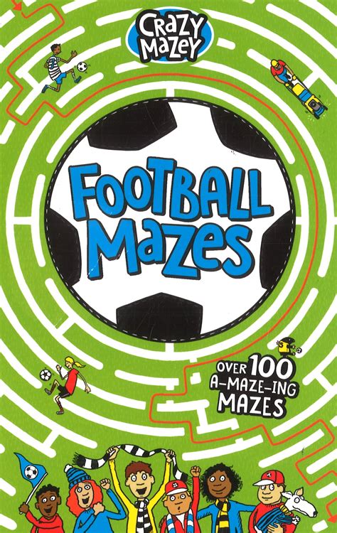 Football Mazes Crazy Mazey Allbooks Portlaoise Buy School Books