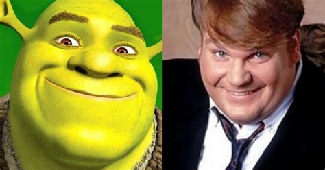 Early Shrek Concept With Chris Farley