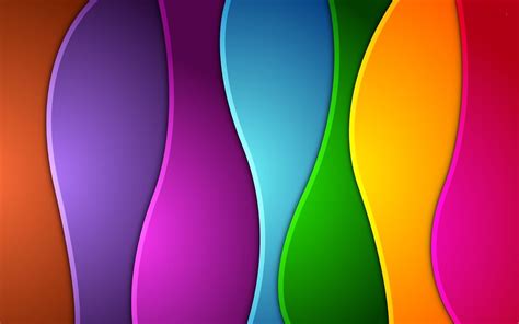 Colorful Vertical Waves Mac Wallpaper Download Allmacwallpaper