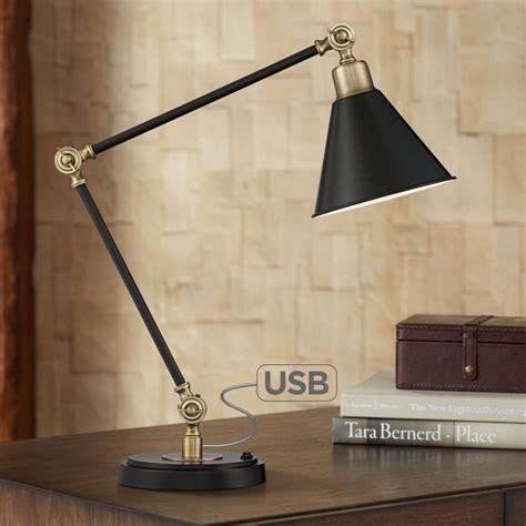 Prices for office desk lamps can differ depending upon size, time period and other attributes — at 1stdibs, office desk lamps begin at $155 and can go as high as $55,000, while the average can. 360 Lighting Modern Industrial Desk Table Lamp with USB ...