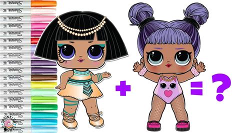 We have a large collection of various lol surprise dolls for your little ones. LOL Surprise Dolls Coloring Book Page Mash UP Daring Diva ...